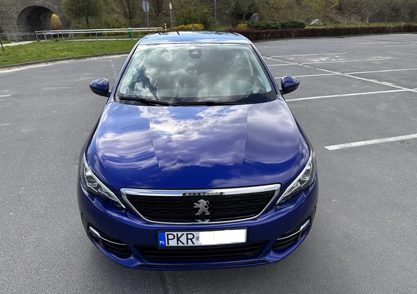 Peugeot 308 cena 49900 przebieg: 138632, rok produkcji 2018 z Krotoszyn małe 191